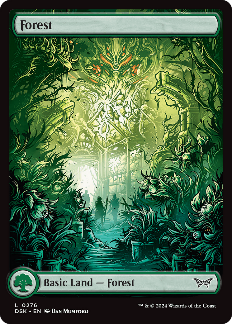 Forest (276) - Full Art [Duskmourn: House of Horror] | Anubis Games and Hobby