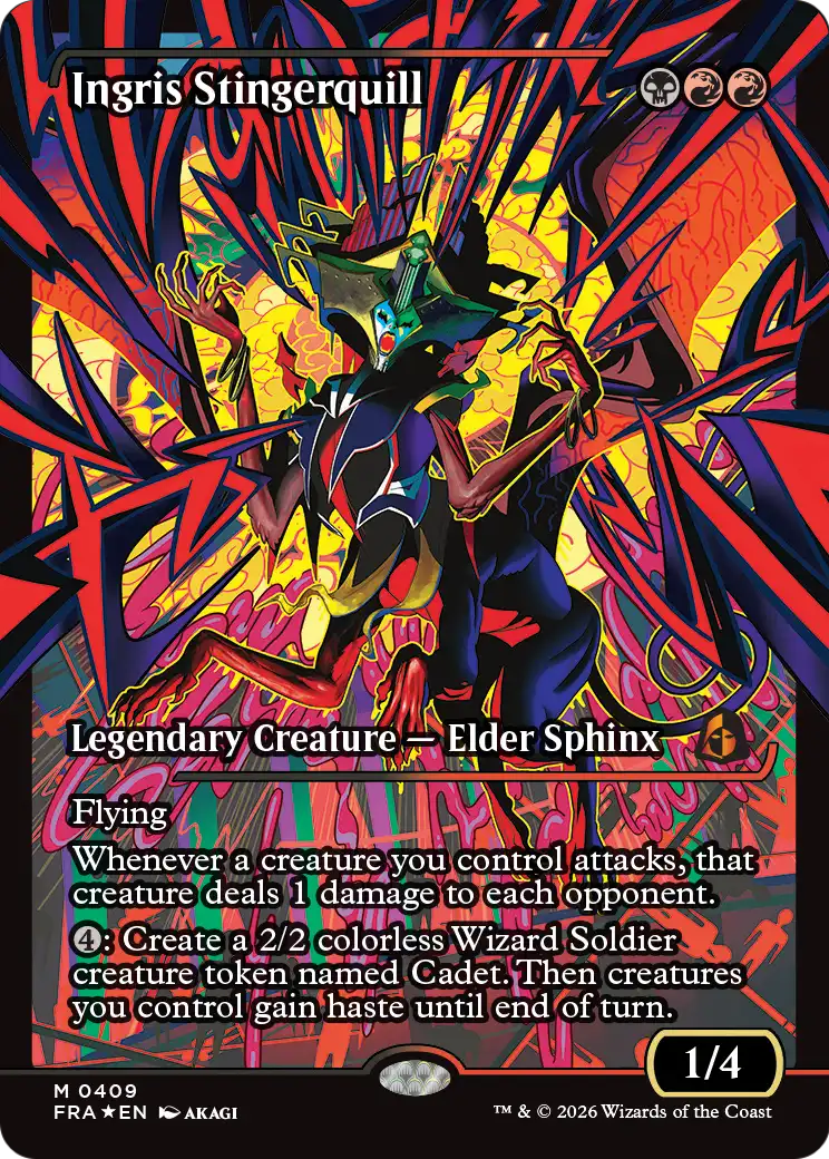 Ingris Stingerquill (Showcase) (0409) [Reality Fracture] | Anubis Games and Hobby