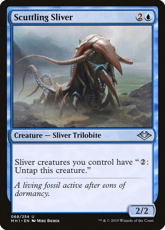 Scuttling Sliver [Modern Horizons] | Anubis Games and Hobby