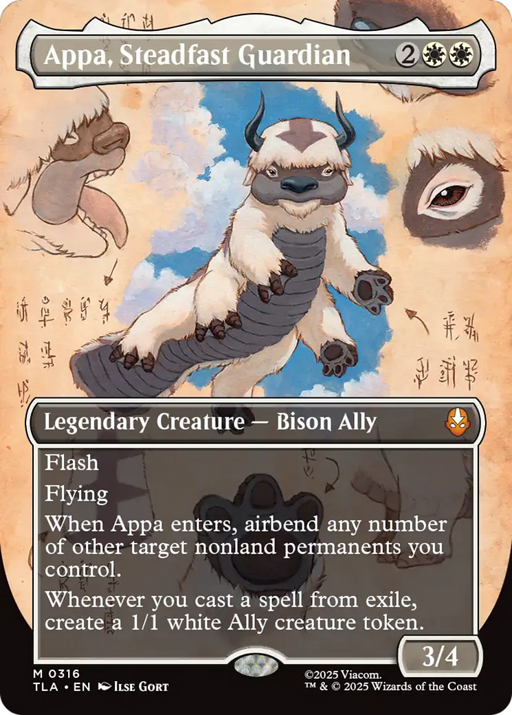 Appa, Steadfast Guardian (Borderless) [Avatar: The Last Airbender] | Anubis Games and Hobby
