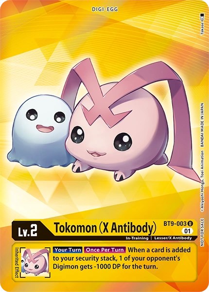 Tokomon (X Antibody) [BT9-003] (Alternative Art - Box Topper) [X Record] | Anubis Games and Hobby