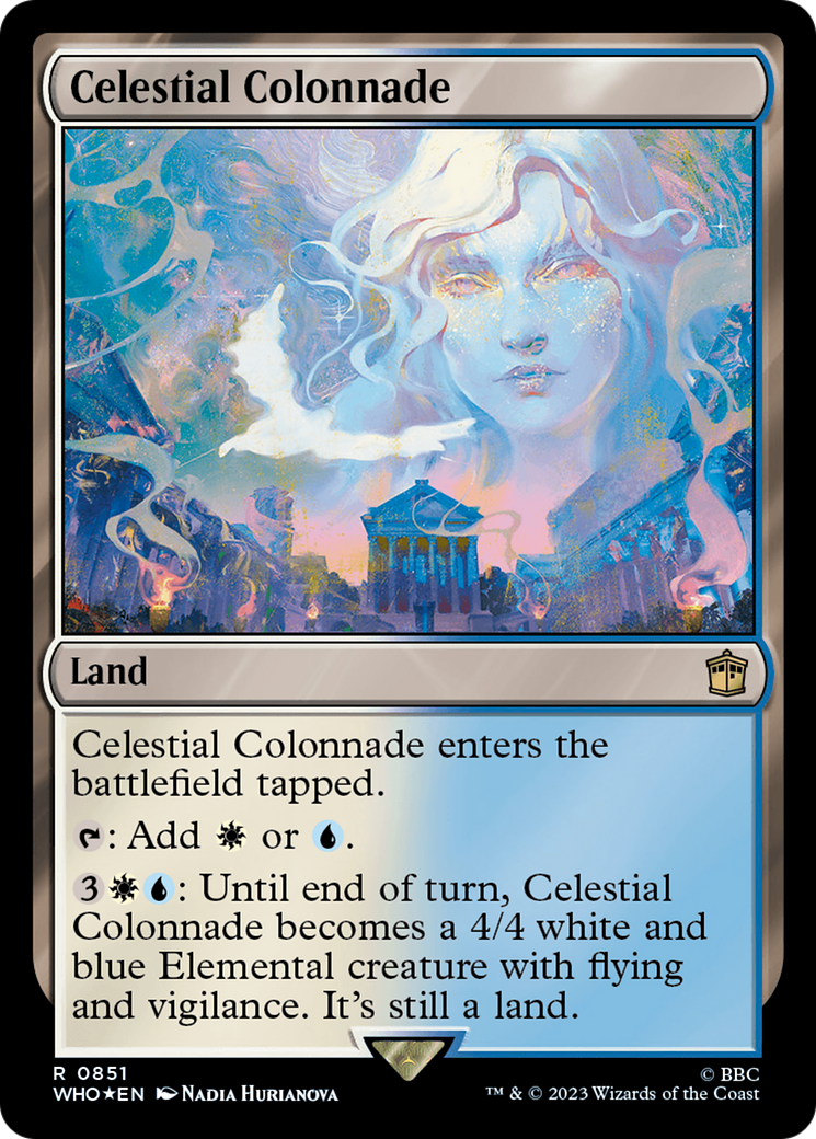 Celestial Colonnade (Surge Foil) [Doctor Who] | Anubis Games and Hobby