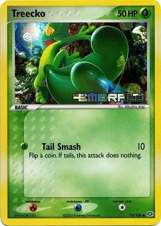 Treecko (70/106) (Stamped) [EX: Emerald] | Anubis Games and Hobby