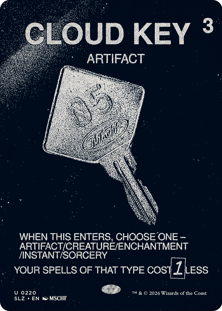 Cloud Key (0220) [Secret Lair x MSCHF: The Zeta Set] | Anubis Games and Hobby