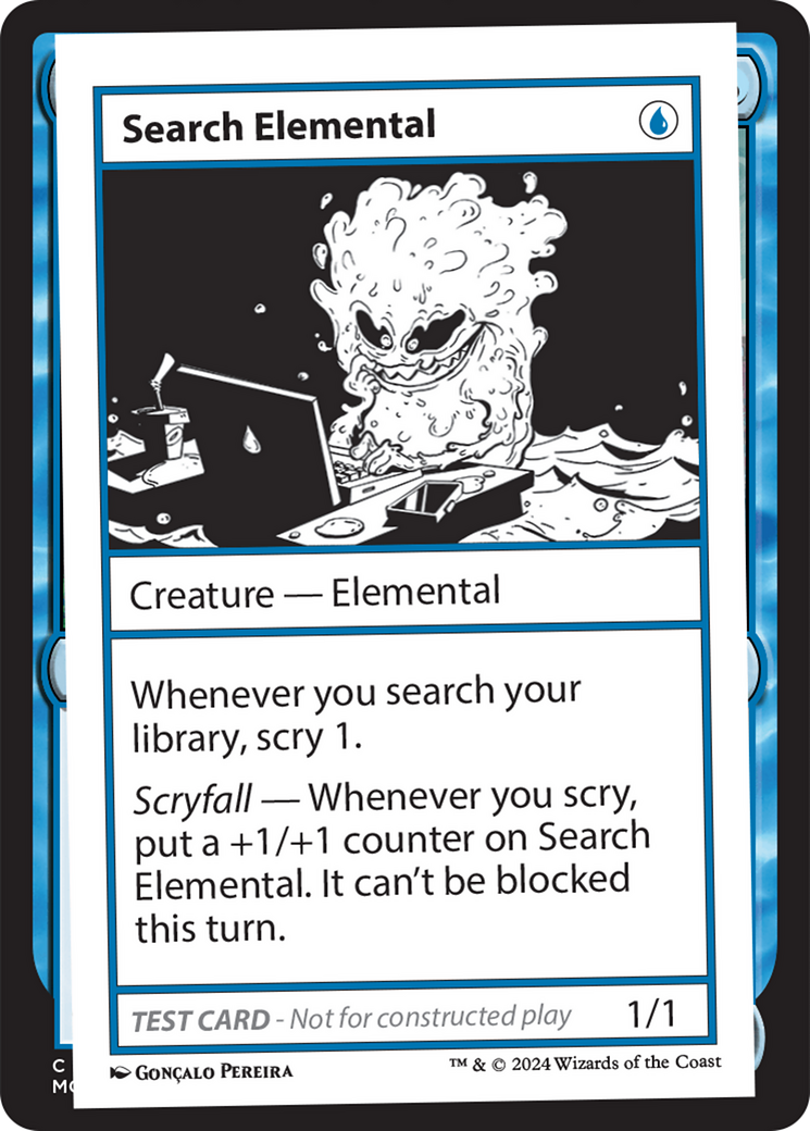 Search Elemental [Mystery Booster 2 Playtest Cards] | Anubis Games and Hobby