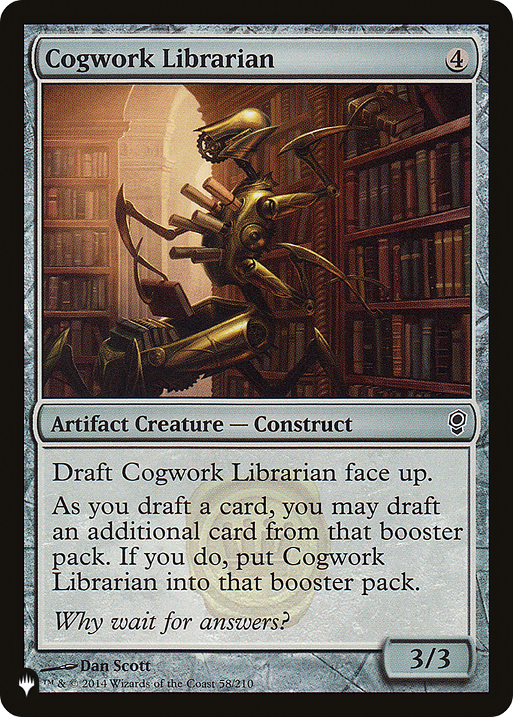 Cogwork Librarian [The List Reprints] | Anubis Games and Hobby