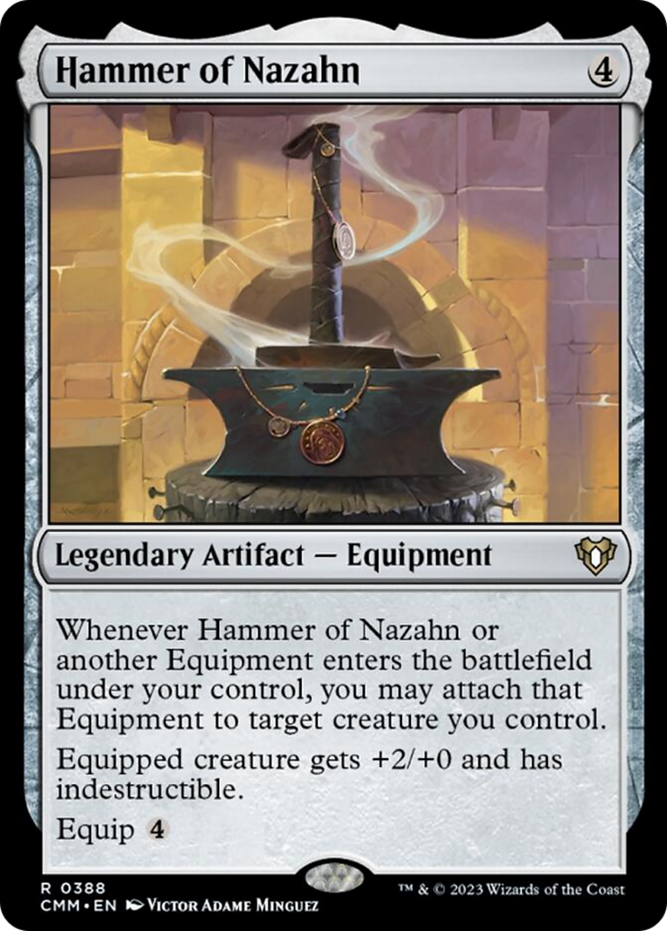 Hammer of Nazahn [Commander Masters] | Anubis Games and Hobby