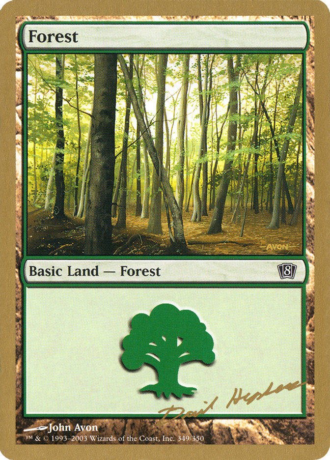 Forest (dh349) (Dave Humpherys) [World Championship Decks 2003] | Anubis Games and Hobby