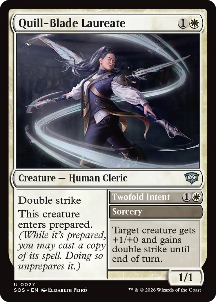 Quill-Blade Laureate [Secrets of Strixhaven] | Anubis Games and Hobby