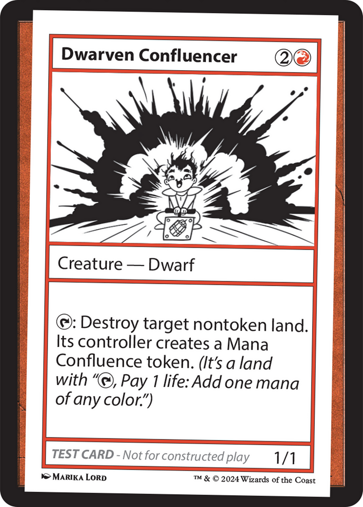 Dwarven Confluencer [Mystery Booster 2 Playtest Cards] | Anubis Games and Hobby