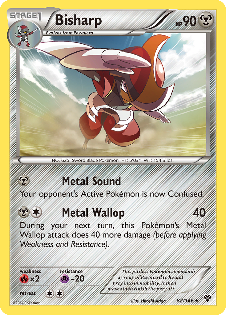 Bisharp (82/146) [XY: Base Set] | Anubis Games and Hobby
