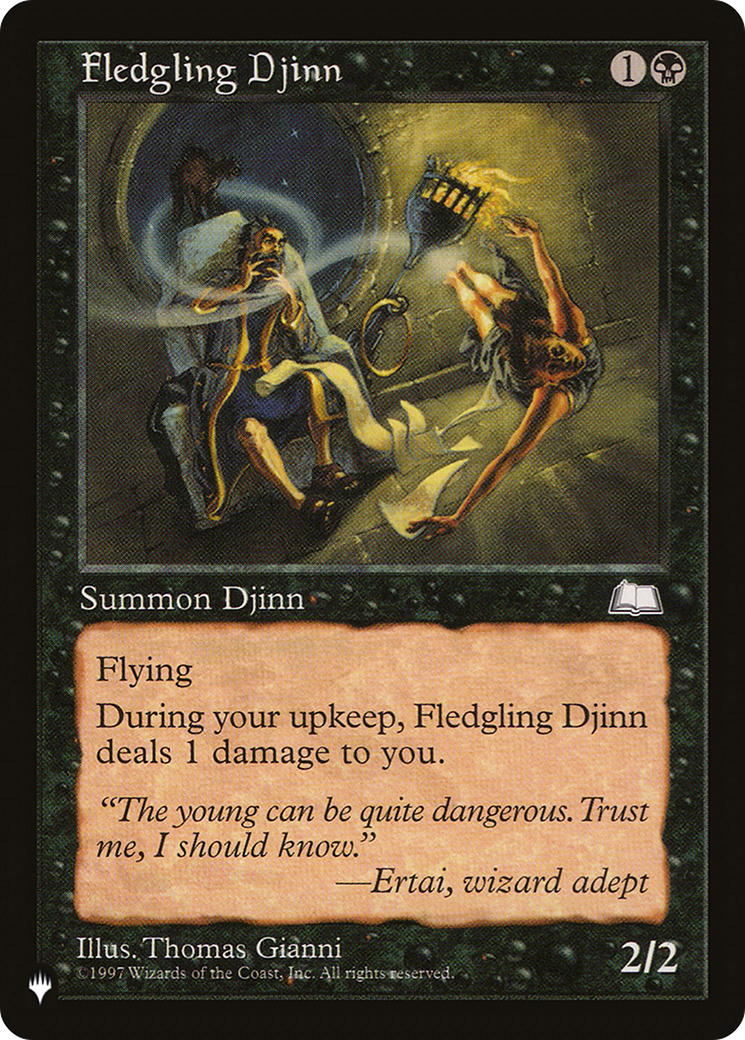 Fledgling Djinn [The List Reprints] | Anubis Games and Hobby