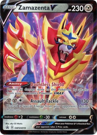 Zamazenta V (SWSH019) [Sword & Shield: Black Star Promos] | Anubis Games and Hobby