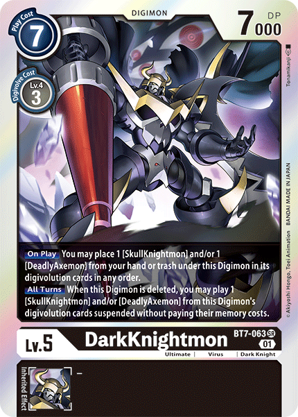 DarkKnightmon [BT7-063] [Next Adventure] | Anubis Games and Hobby