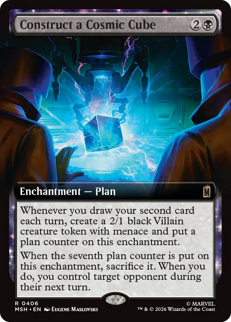 Construct a Cosmic Cube (Extended Art) [Marvel Super Heroes] | Anubis Games and Hobby