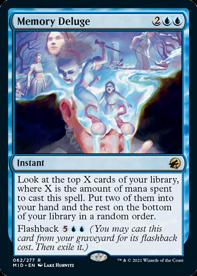 Memory Deluge [Innistrad: Midnight Hunt] | Anubis Games and Hobby