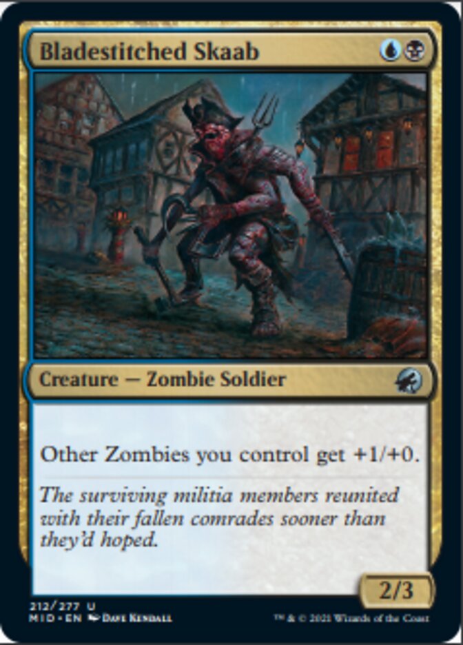Bladestitched Skaab [Innistrad: Midnight Hunt] | Anubis Games and Hobby