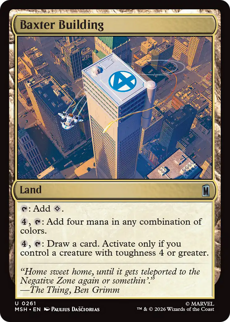 Baxter Building [Marvel Super Heroes] | Anubis Games and Hobby