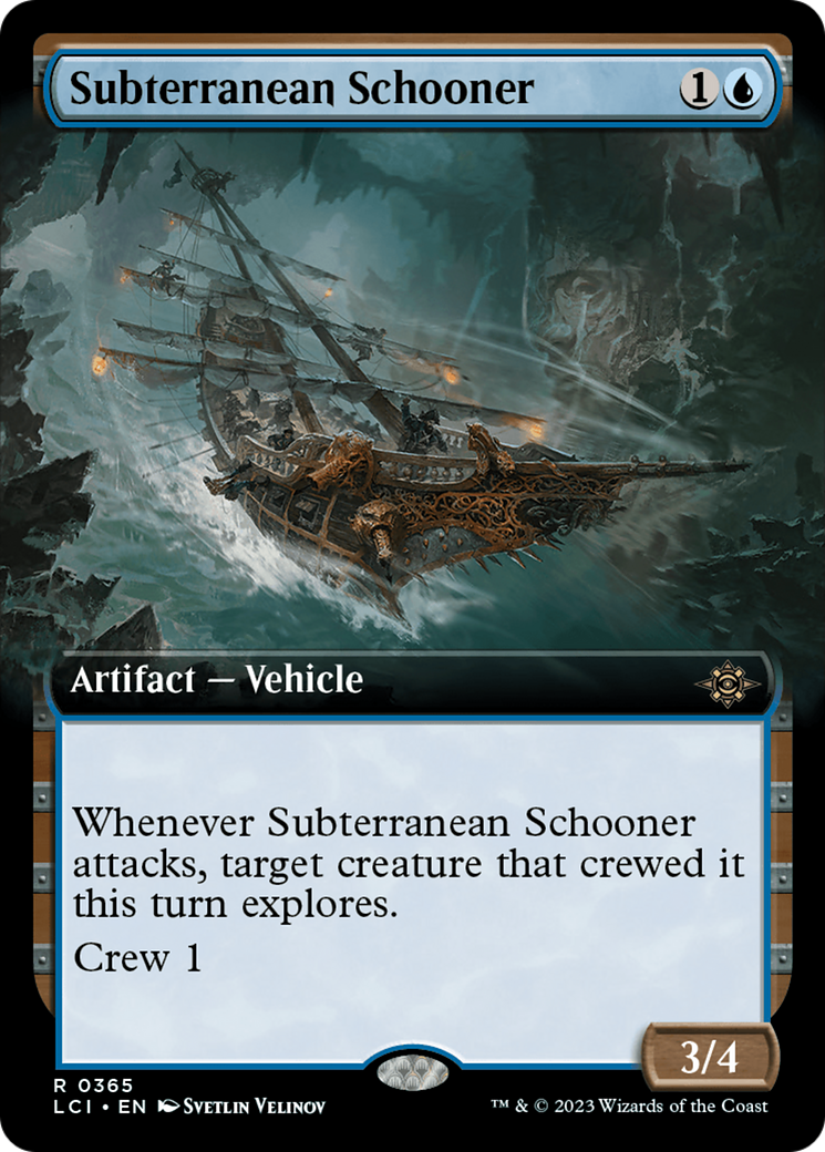 Subterranean Schooner (Extended Art) [The Lost Caverns of Ixalan] | Anubis Games and Hobby