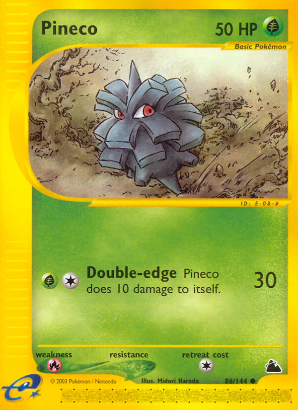 Pineco (86/144) [Skyridge] | Anubis Games and Hobby