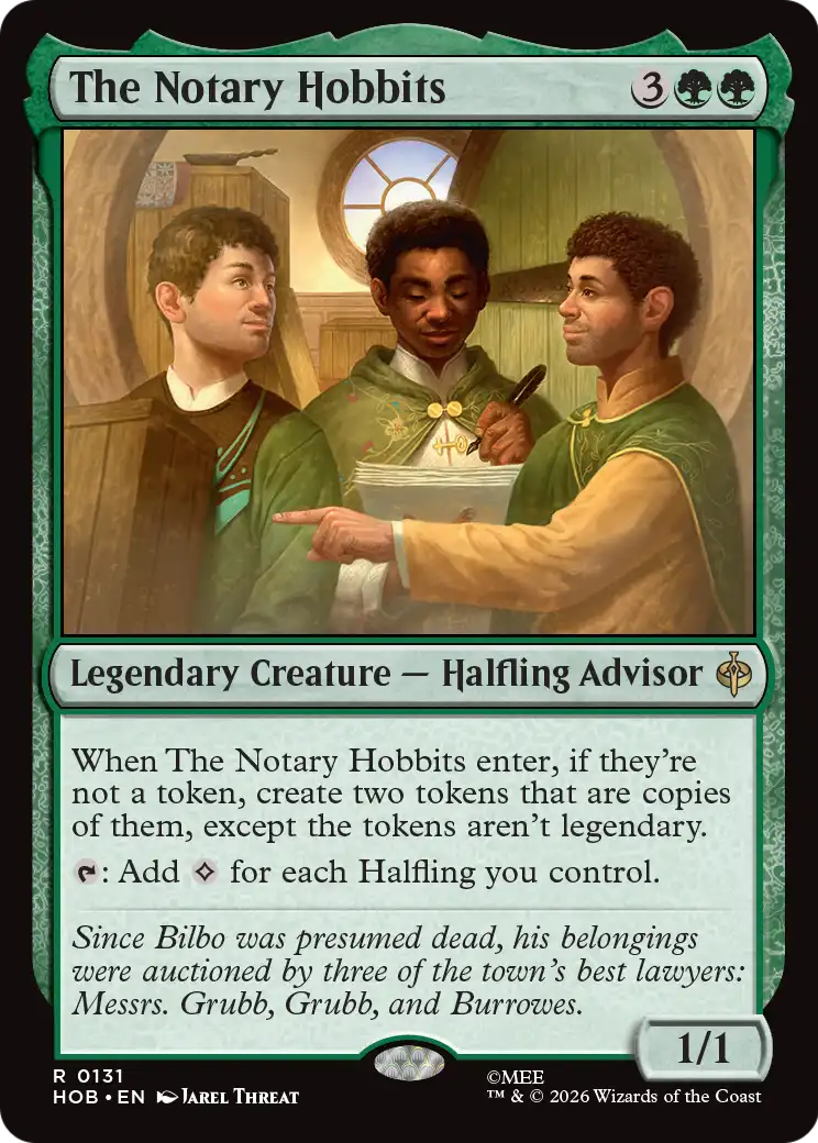 The Notary Hobbits [The Hobbit] | Anubis Games and Hobby