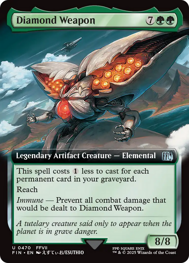 Diamond Weapon (Extended Art) [FINAL FANTASY] | Anubis Games and Hobby