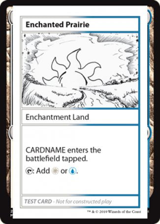 Enchanted Prairie (2021 Edition) [Mystery Booster Playtest Cards] | Anubis Games and Hobby