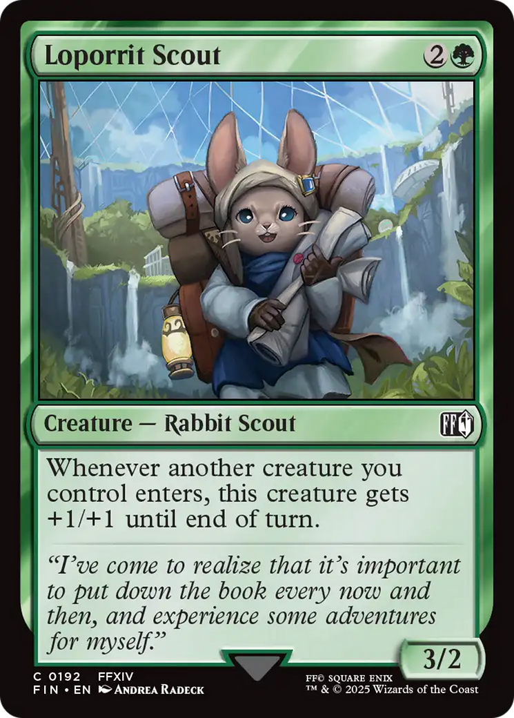 Loporrit Scout [FINAL FANTASY] | Anubis Games and Hobby