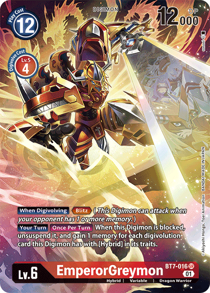 EmperorGreymon [BT7-016] (Alternate Art) [Next Adventure] | Anubis Games and Hobby