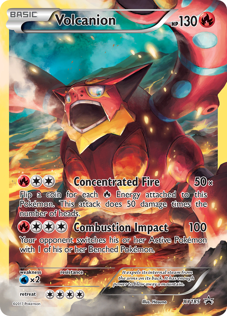 Volcanion (XY185) [XY: Black Star Promos] | Anubis Games and Hobby