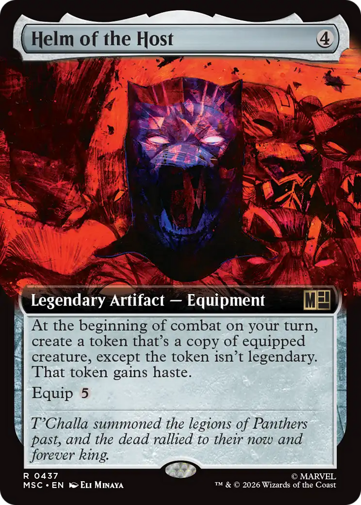 Helm of the Host (Extended Art) [Marvel Super Heroes Commander] | Anubis Games and Hobby