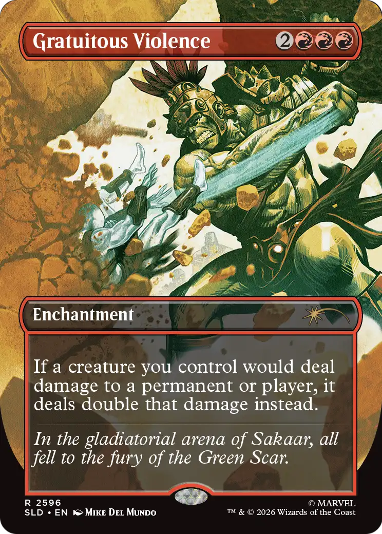 Gratuitous Violence [Secret Lair Drop Series] | Anubis Games and Hobby