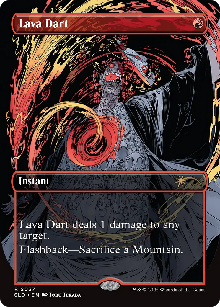 Lava Dart (Rainbow Foil) [Secret Lair Drop Series] | Anubis Games and Hobby