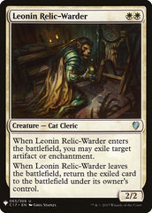 Leonin Relic-Warder [Mystery Booster] | Anubis Games and Hobby