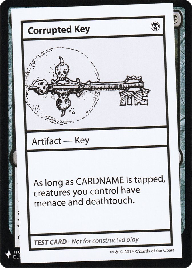 Corrupted Key [Mystery Booster Playtest Cards] | Anubis Games and Hobby