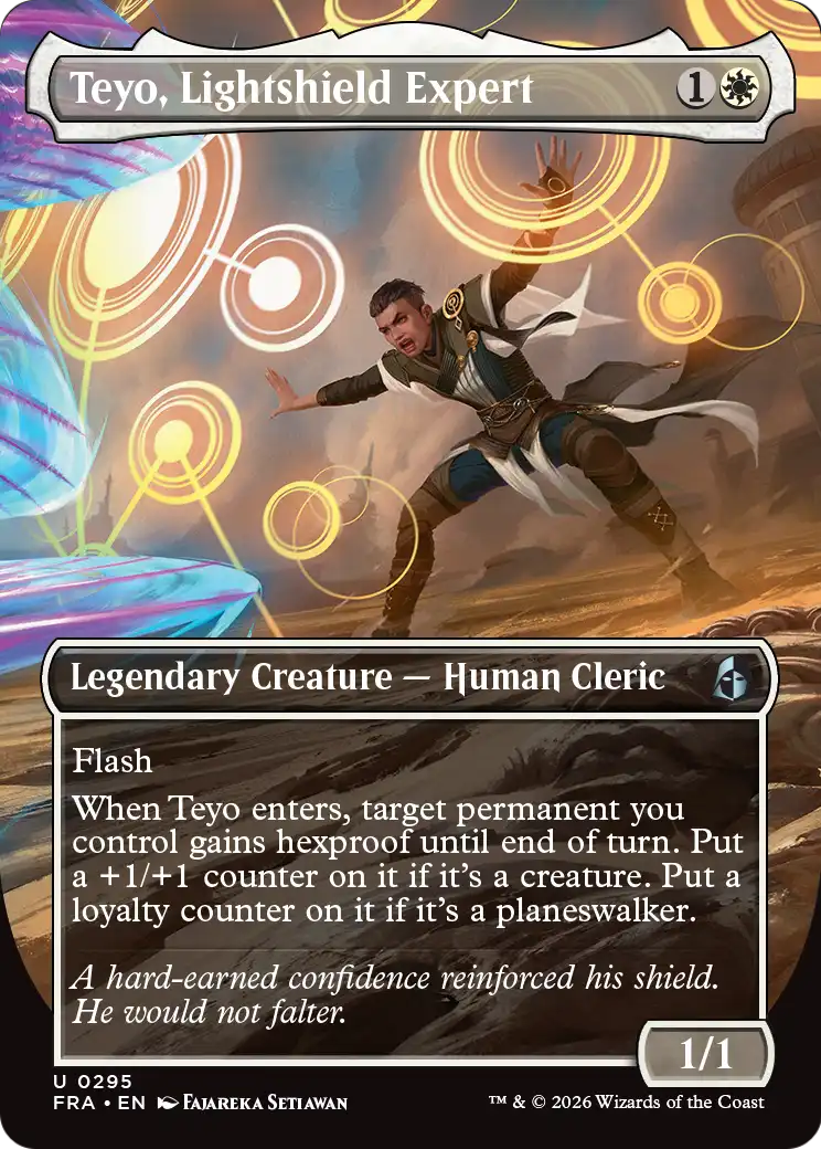 Teyo, Lightshield Expert (Borderless) [Reality Fracture] | Anubis Games and Hobby