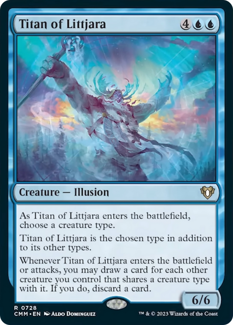 Titan of Littjara [Commander Masters] | Anubis Games and Hobby