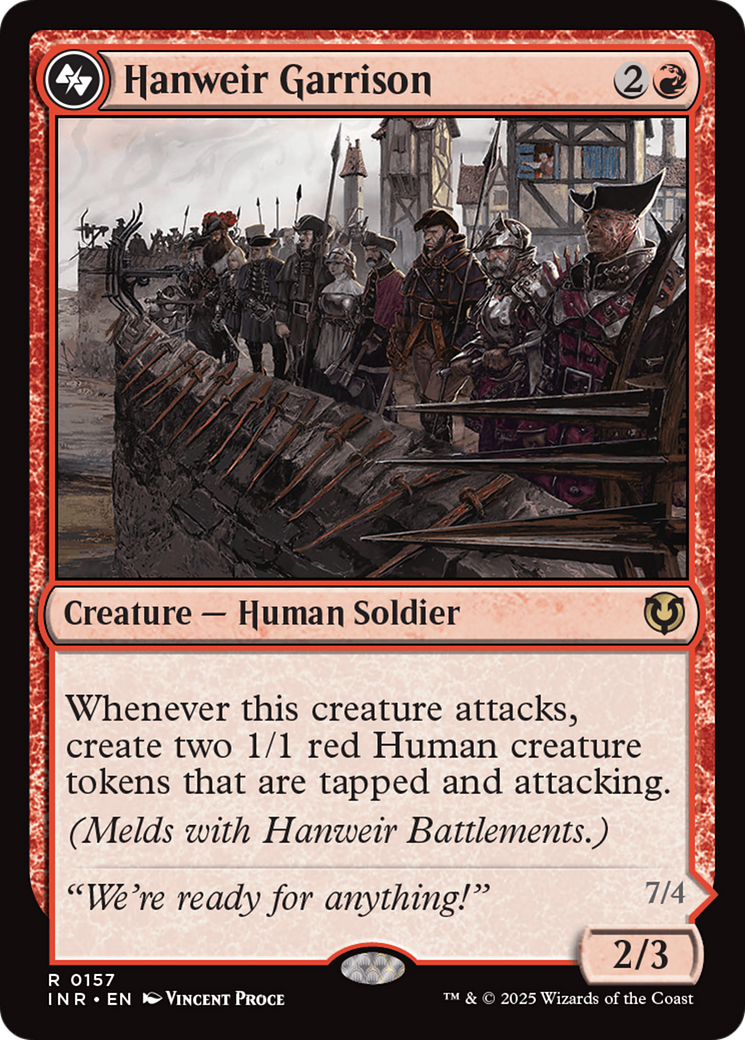 Hanweir Garrison [Innistrad Remastered] | Anubis Games and Hobby