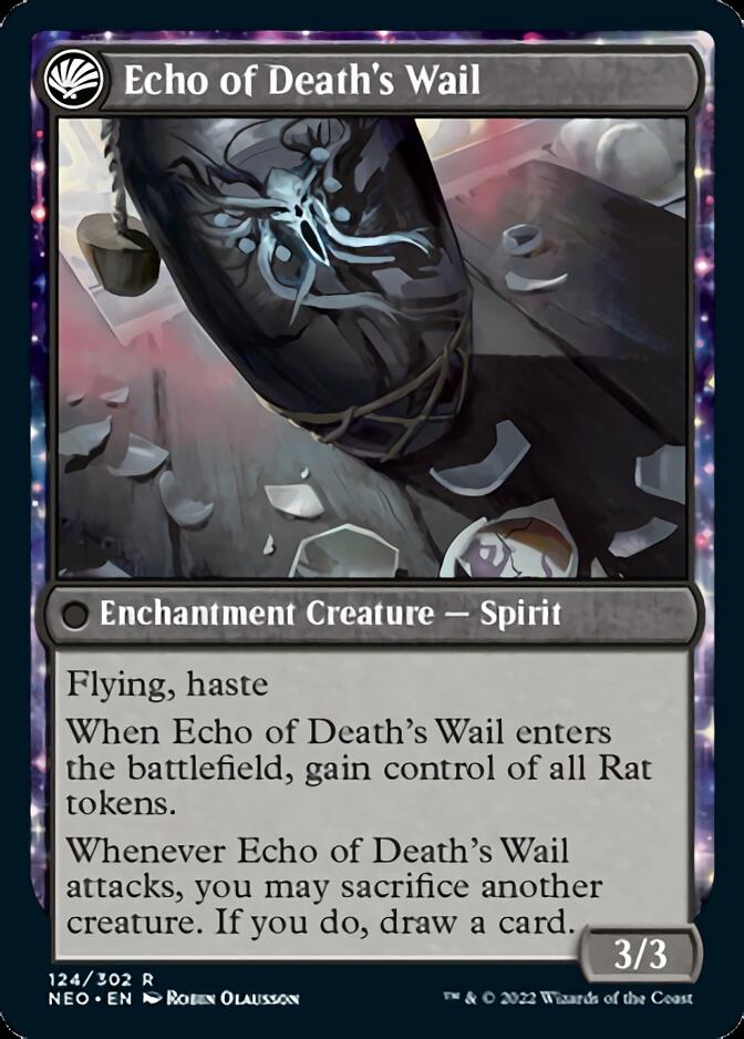Tribute to Horobi // Echo of Death's Wail [Kamigawa: Neon Dynasty] | Anubis Games and Hobby