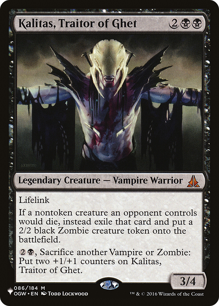 Kalitas, Traitor of Ghet [The List] | Anubis Games and Hobby
