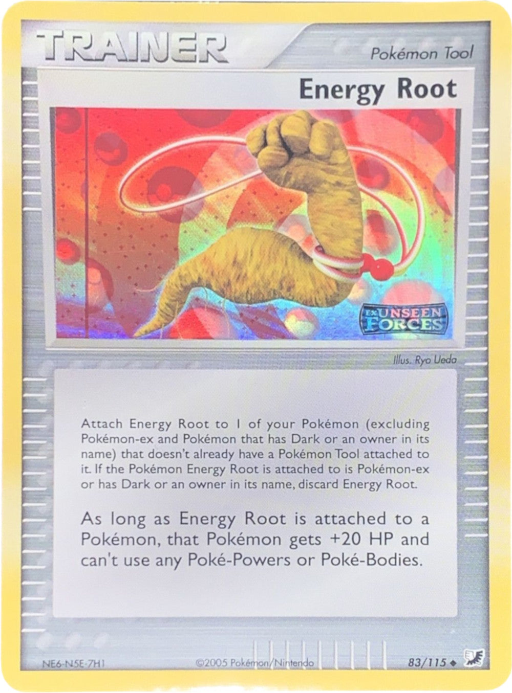 Energy Root (83/115) (Stamped) [EX: Unseen Forces] | Anubis Games and Hobby