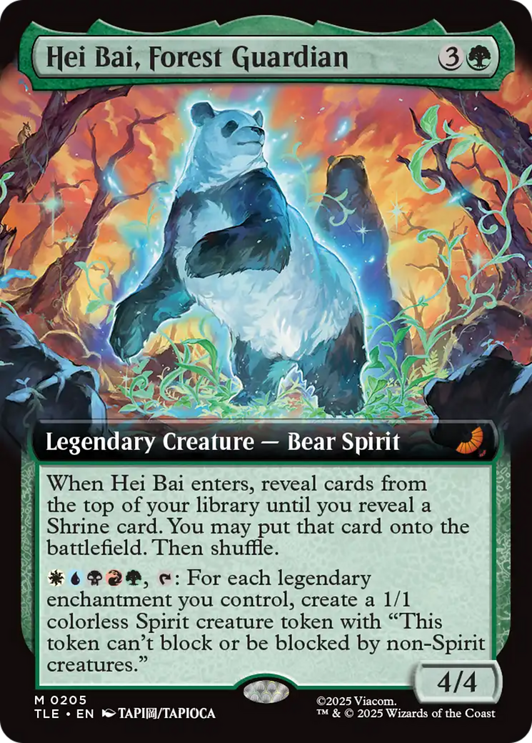 Hei Bai, Forest Guardian (Extended Art) [Avatar: The Last Airbender: Eternal-Legal] | Anubis Games and Hobby