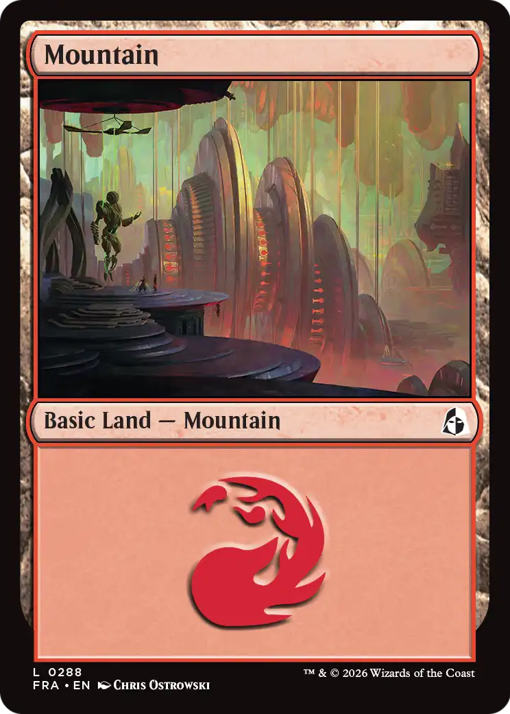 Mountain (0288) [Reality Fracture] | Anubis Games and Hobby