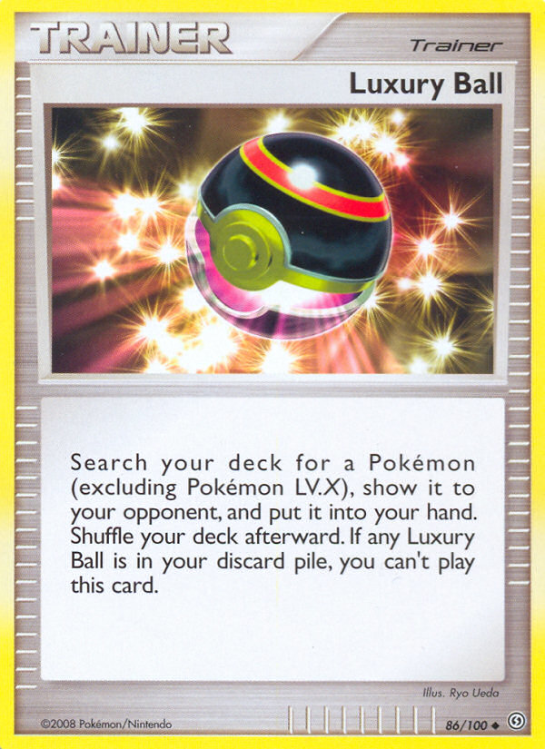 Luxury Ball (86/100) [Diamond & Pearl: Stormfront] | Anubis Games and Hobby
