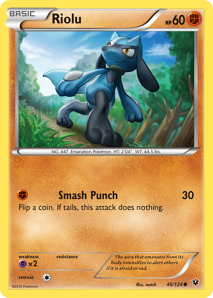 Riolu (46/124) [XY: Fates Collide] | Anubis Games and Hobby