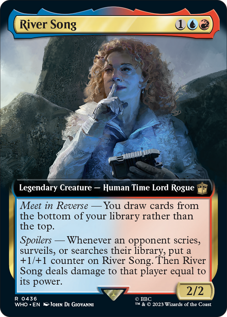 River Song (Extended Art) [Doctor Who] | Anubis Games and Hobby