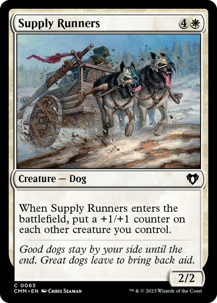 Supply Runners [Commander Masters] | Anubis Games and Hobby