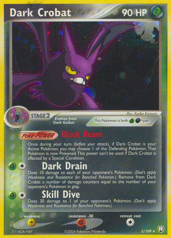 Dark Crobat (3/109) [EX: Team Rocket Returns] | Anubis Games and Hobby