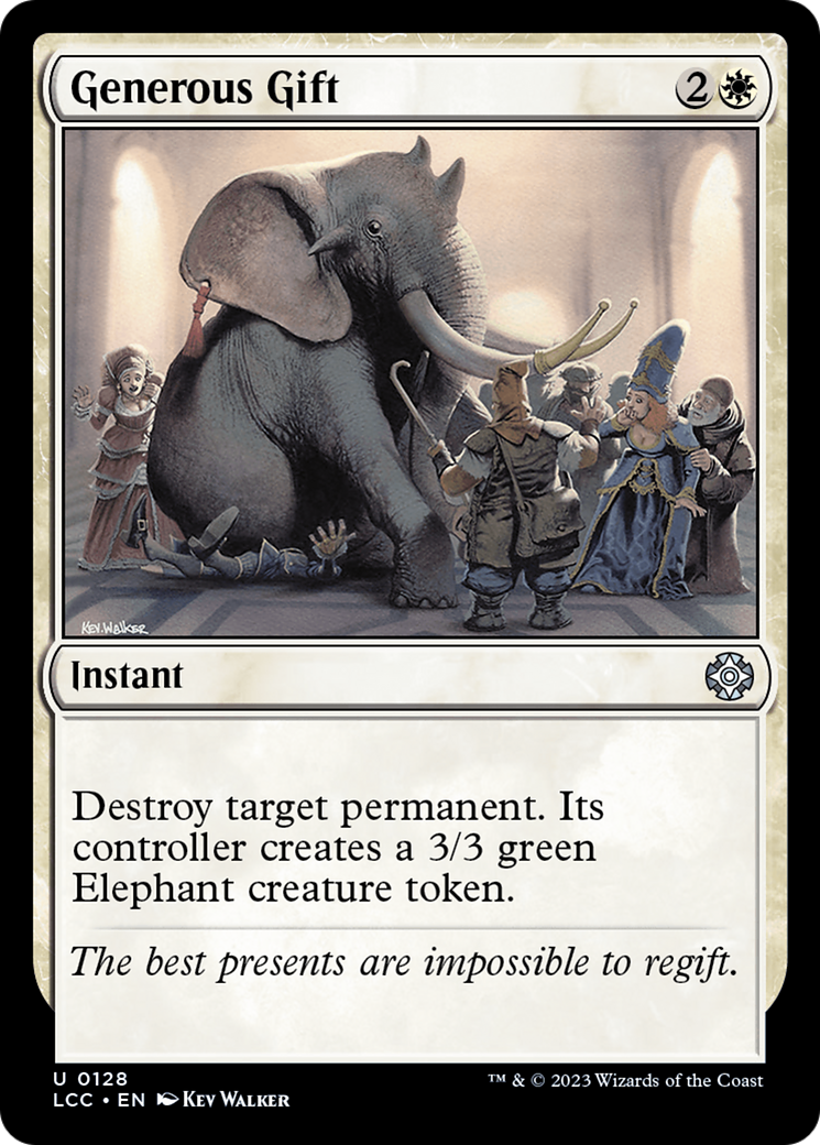 Generous Gift [The Lost Caverns of Ixalan Commander] | Anubis Games and Hobby