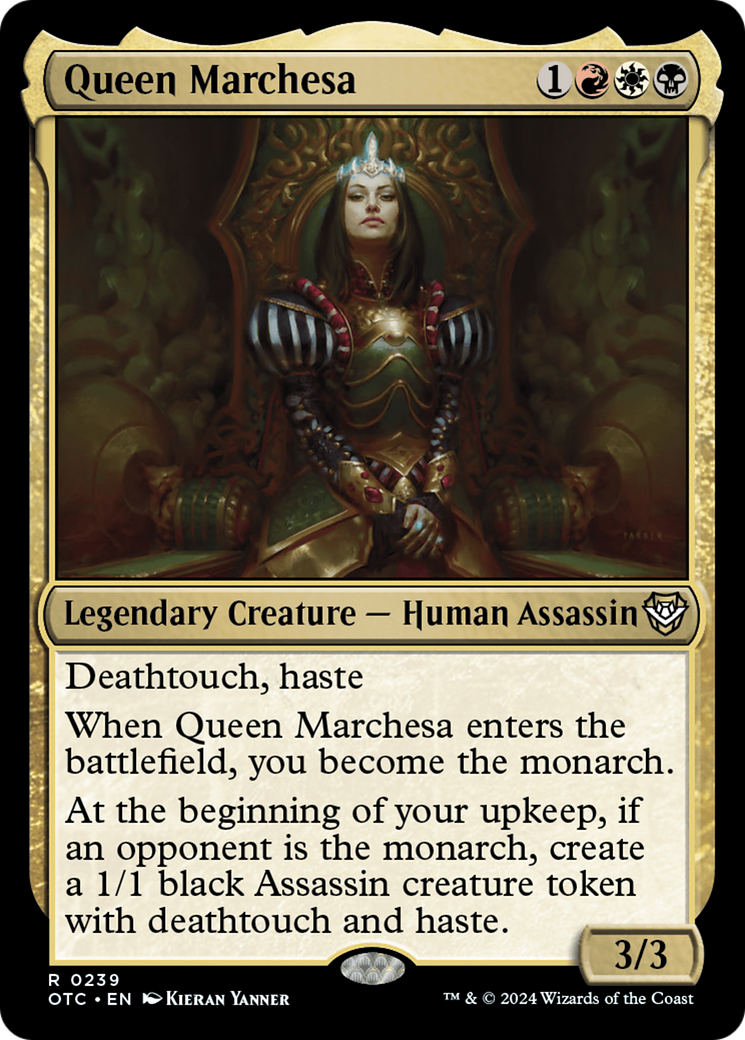 Queen Marchesa [Outlaws of Thunder Junction Commander] | Anubis Games and Hobby